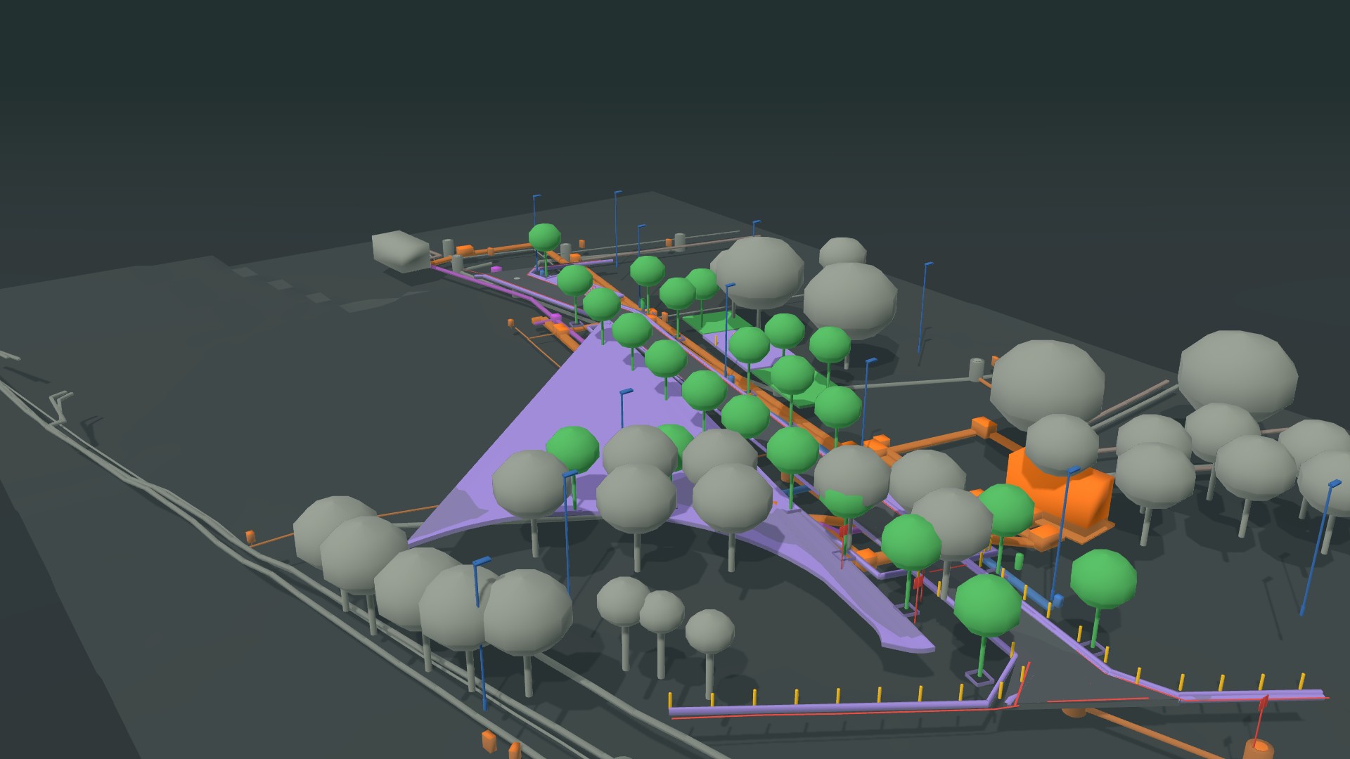 Modelo BIM usado como ejercicio de formación